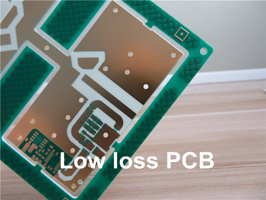 Rogers TMM4 Microwave Pcb With Immersion Gold For Satellite Communication