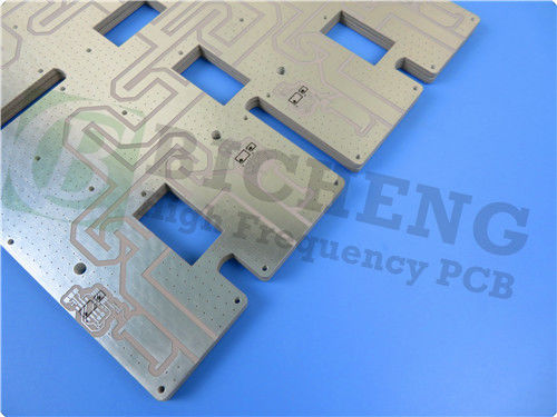 2 capas RF-60TC PCB de alto rendimiento para aplicaciones de RF y microondas