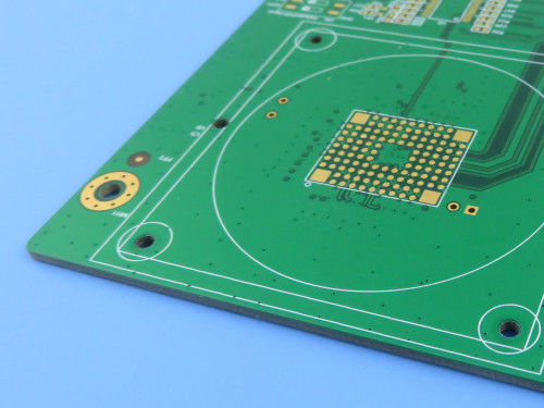 HDI PCB de 10 capas High TG FR4 1,6 mm con placas de circuito RF de vías ciegas