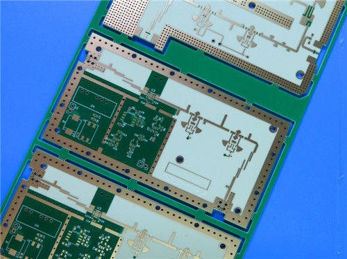 PCB híbrido de 6 capas 10mil RO4350B y S1000-2M 1.5mm ENIG