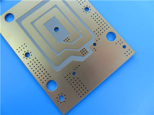 RF-35 PCB de doble cara con acabado ENIG 20 mil