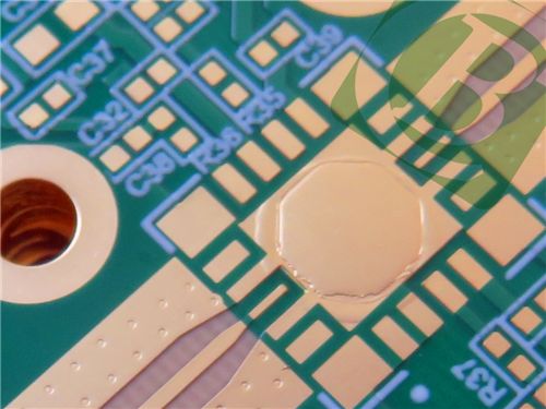 PCB híbrido de 6 capas M6 de alta velocidad IS370HR con moneda de cobre