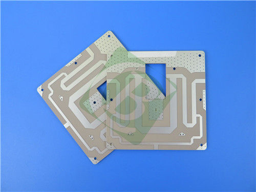 Solución PCB RF-35 de 2 capas con leyenda blanca de plata por inmersión