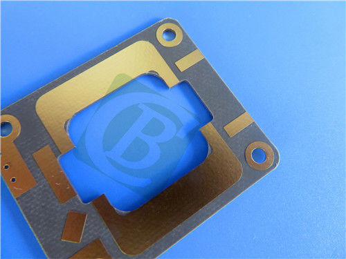 PCB RT duroid 6202 sustratos de 0,127 mm, placa de circuito de 2 capas