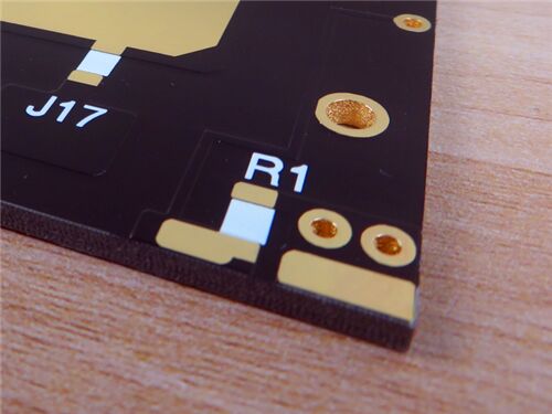 F4BTM350 PCB 2L Wangling 120mil Substrato Máscara de soldadura negra