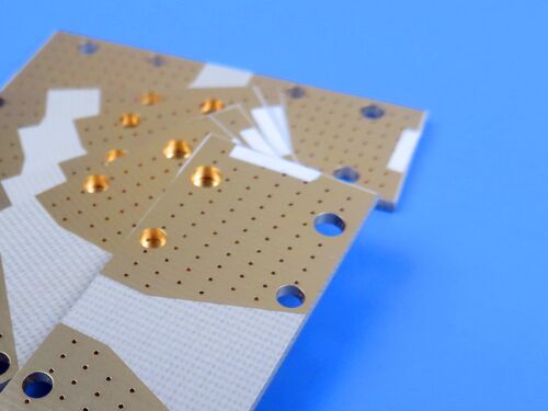RF-10 PCB 25mil Placa de circuitos de doble capa 1OZ de alta confiabilidad