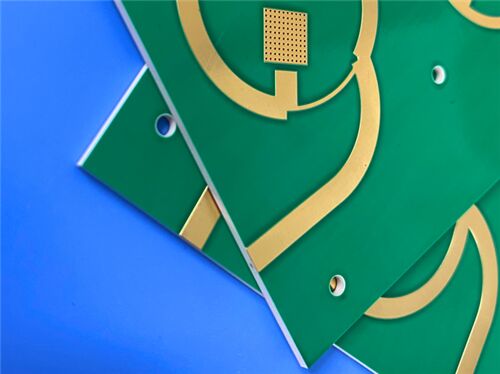 PCB de 2 capas con sustrato Rogers RO3206 de 50 mil, serigrafía blanca