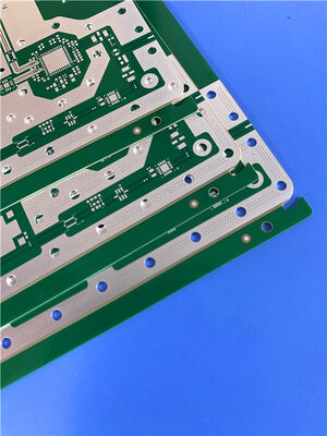 Cuatro capas MT77 PCB 0,5 oz / 1 oz de cobre inmersión de plata acabado