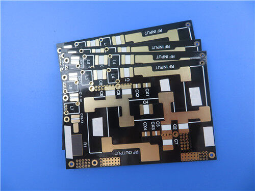 F4BTM300 PCB de doble cara Substrato RF 10 mil ENIG acabado