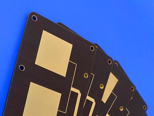 Placa de Circuito Impreso RF TLX-8 de Oro de Inmersión de 2 Capas y Laminado de 30mil