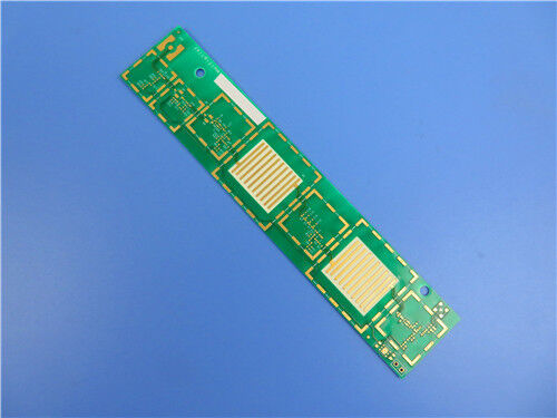 PCB Híbrido de 8 Capas Basado en Materiales RO4350B y FR4 con Vías Ciegas