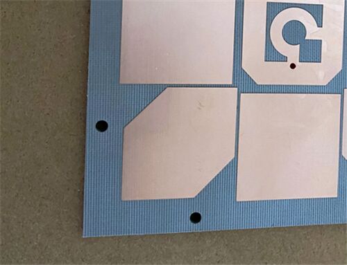 Acabado OSP laminado de alta frecuencia de 10 mil PCB F4BTMS1000 de 2 capas