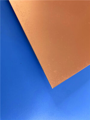 Placa de circuito impreso de alta frecuencia TFA1020 de 2 capas, 0,25 mm, chapada en oro puro