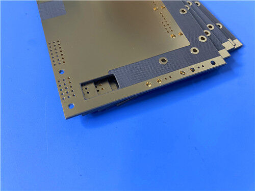 2 oz de cobre F4BM255 PCB máscara de soldadura verde inmersión oro acabado