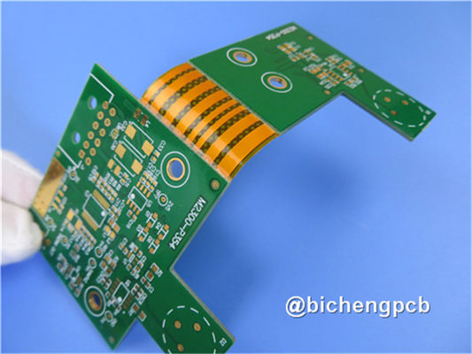 Control de impedancia de 4 capas de PCB rígido flexible S1000-2M