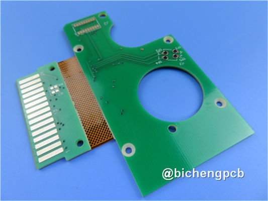 Control de impedancia de 4 capas de PCB rígido flexible S1000-2M