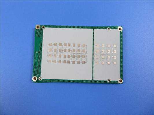 Sustrato RO4003C de 8 mil, PCB de alto rendimiento, 2 capas, oro de inmersión, serigrafía negra