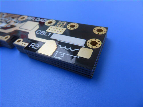 2 capas F4BTM298 PCB 10mil baja pérdida alta estabilidad PCB de microondas RF
