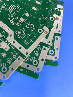 6 capas MT77 PCB de resina de ultra baja pérdida de enchufe de circuito de vías ciegas