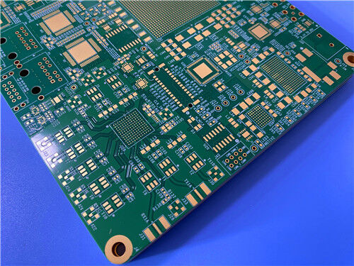 14 capas Megtron 6 PCB de alta velocidad 1.64mm Ultra baja pérdida