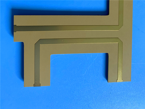 PWB flexible de una sola capa empleado el Polyimide con el refuerzo FR-4 de 1.6m m y el oro de la inmersión para el tablero de instrumentos