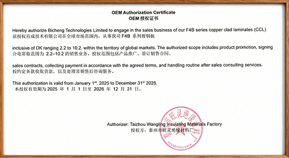 CHINA Bicheng Electronics Technology Co., Ltd certificaciones